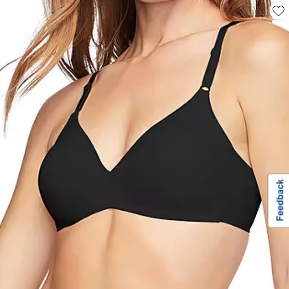 Warner's Women's No Side Effects Underarm-Smoothing Comfort Wireless Bra 1056